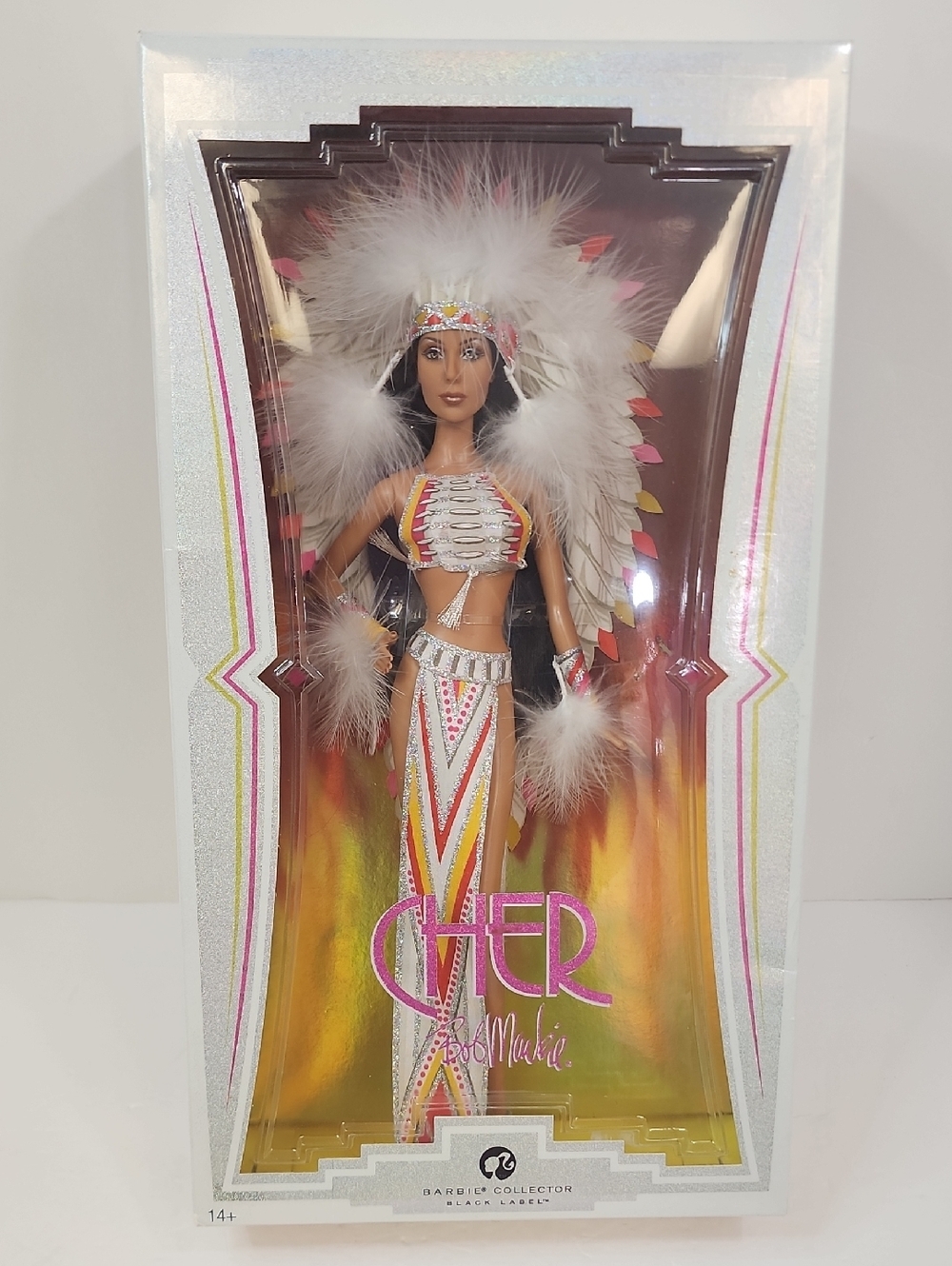 Barbie Cher Bob Mackie Black Label Collector Doll Mattel 2007 NRFB - Picture 3 of 15